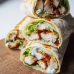 healthy grilled chicken wrap meal prep