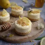 Lemon and Honey Mini Cheesecake
