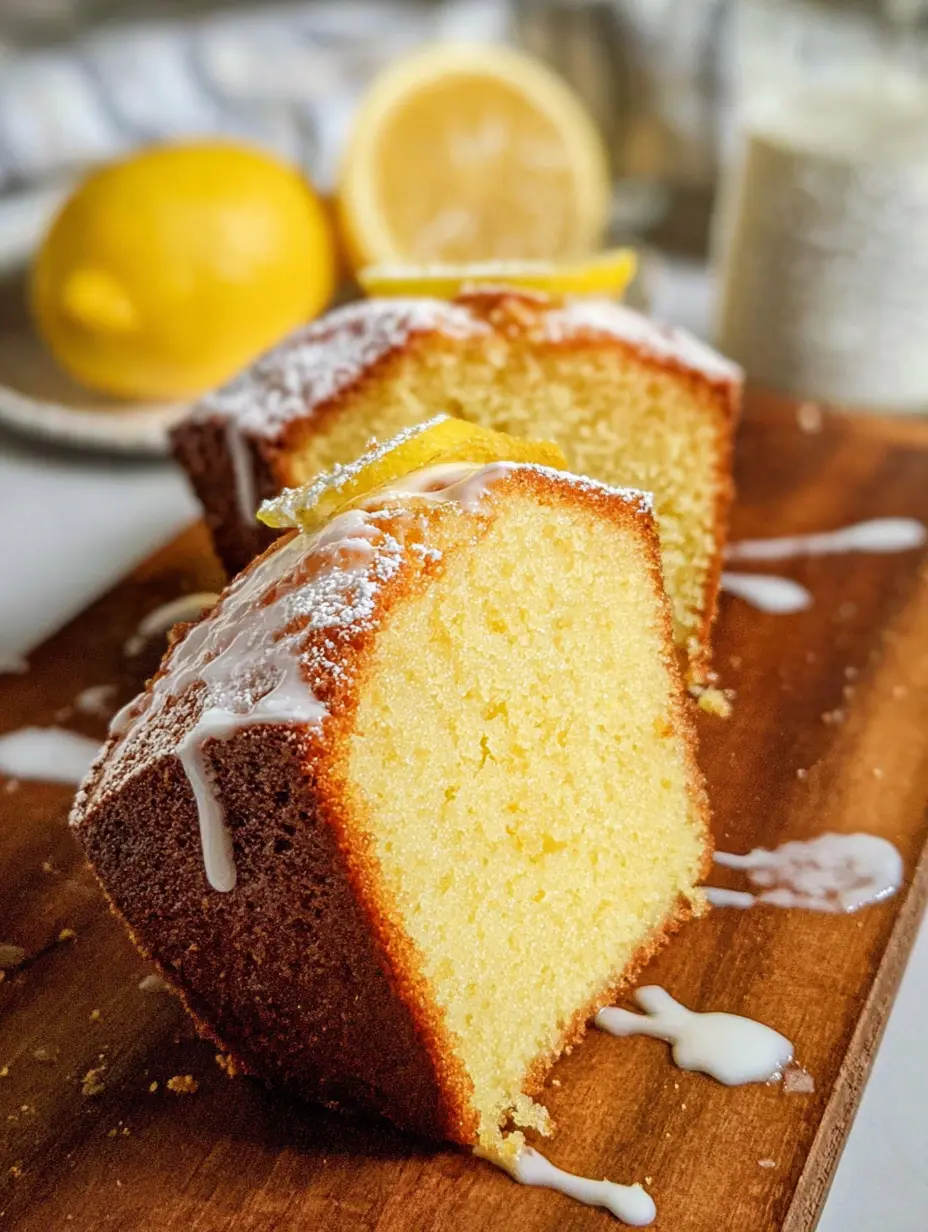 Lemon Pound Cake Recipe