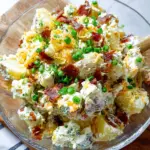 Loaded Baked Potato Salad (Halal)