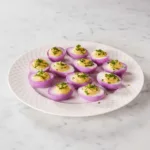 Mardi Gras Deviled Eggs