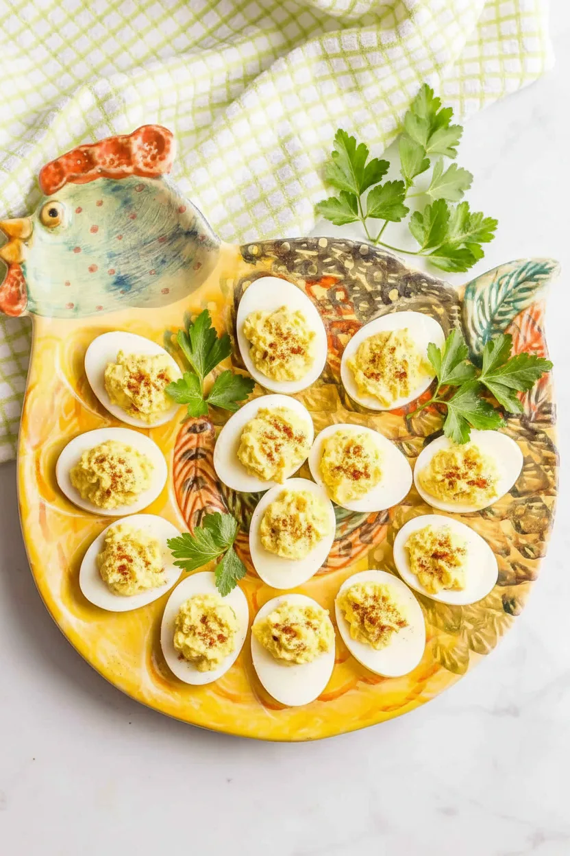 Old Fashioned Classic Deviled Eggs