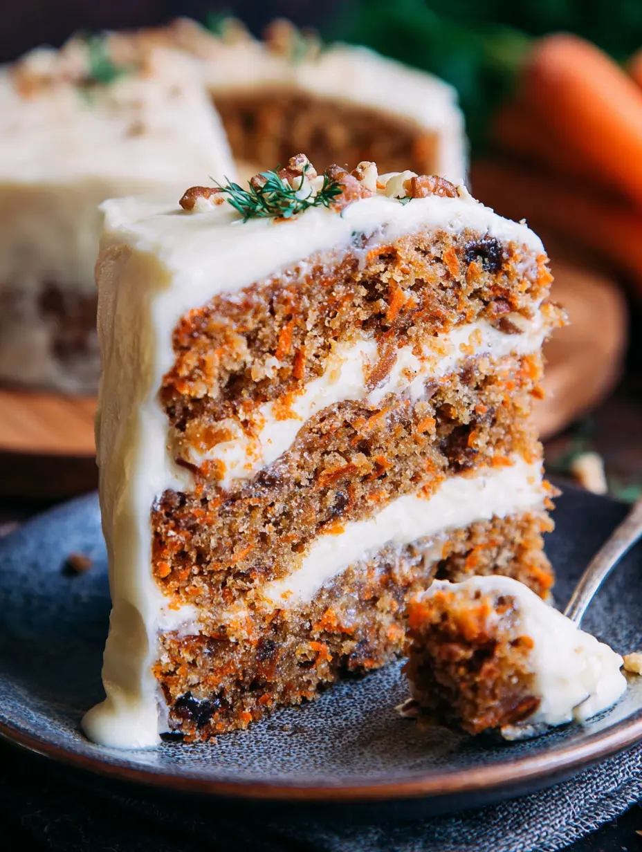 One Bowl Moist Carrot Cake