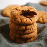Peanut Butter Molasses Cookies
