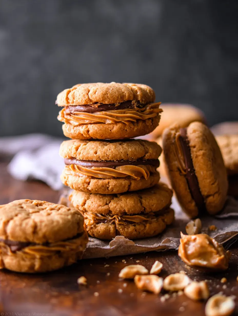 Peanut Butter Sandwich Cookies