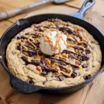 Peanut Butter Skillet Cookie