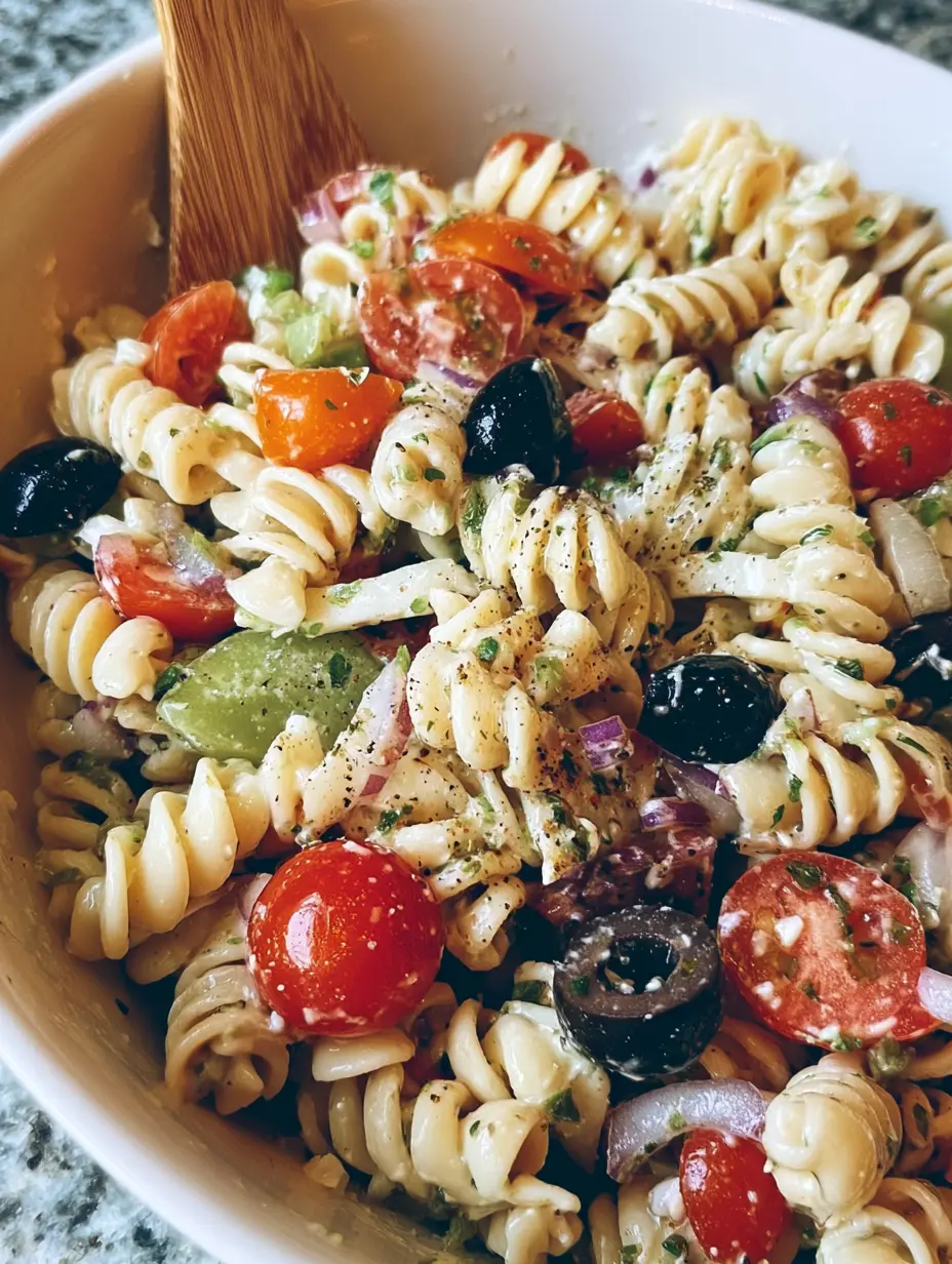 Simple Italian Pasta Salad