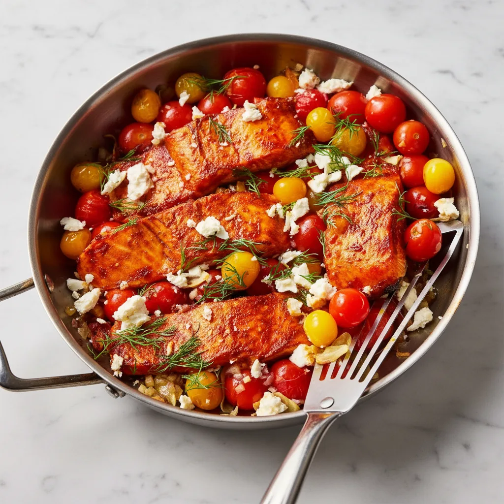 Summer Salmon Skillet