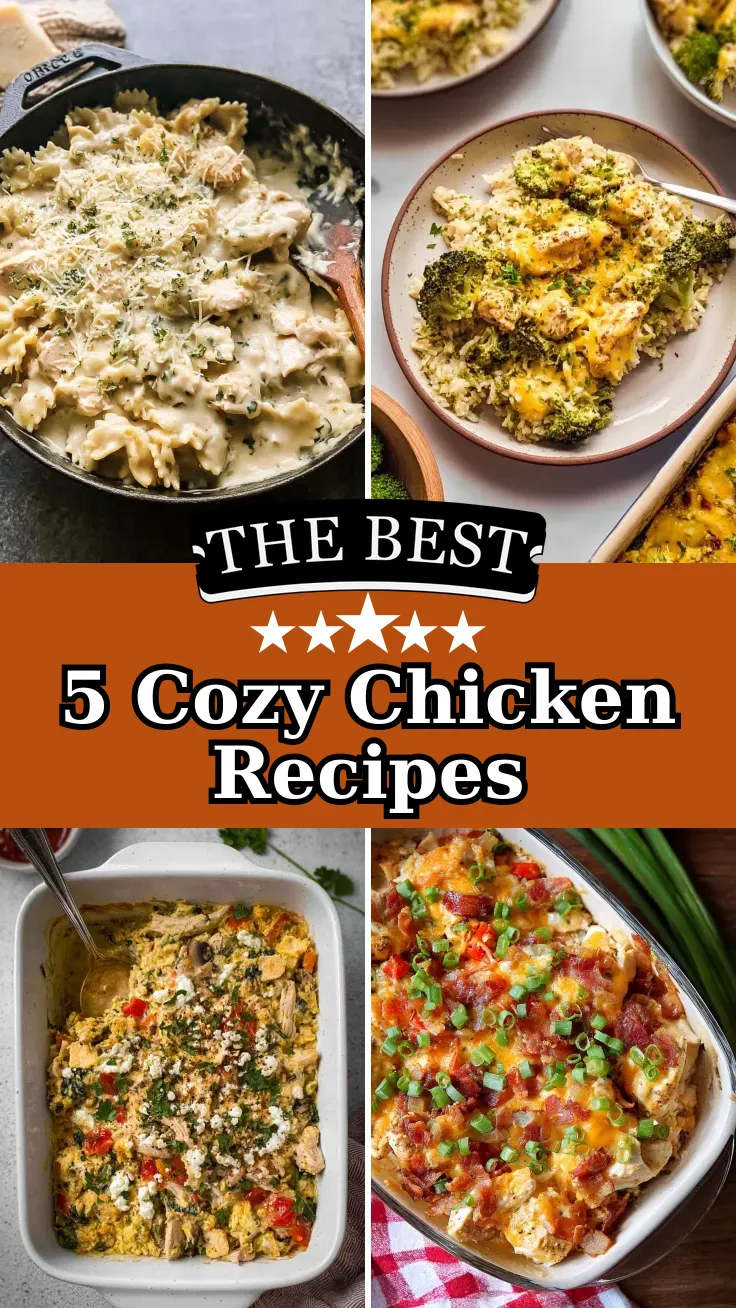 5 Chicken Comfort Recipes for Cozy Weeknight Dinners