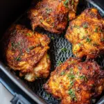 Air Fryer Crispy Chicken Thighs