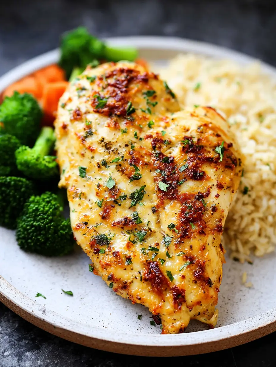 Air Fryer Garlic Parmesan Chicken