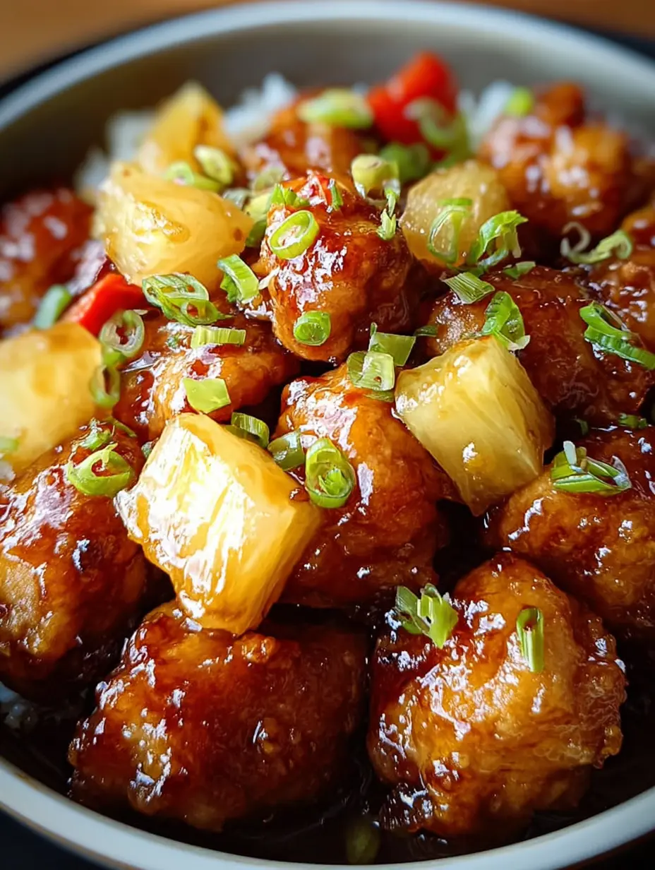 Brown Sugar Pineapple Chicken