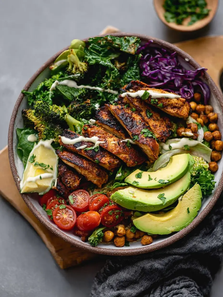 Chicken Avocado Power Bowl