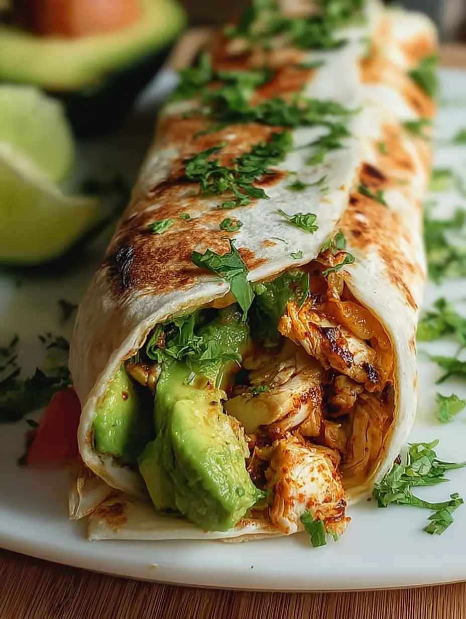 Chicken Avocado Wrap