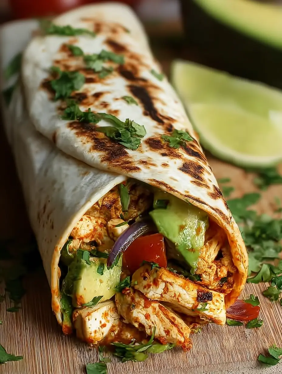 Chicken Avocado Wrap