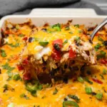 Chicken Burrito Casserole