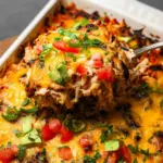 Chicken Burrito Casserole