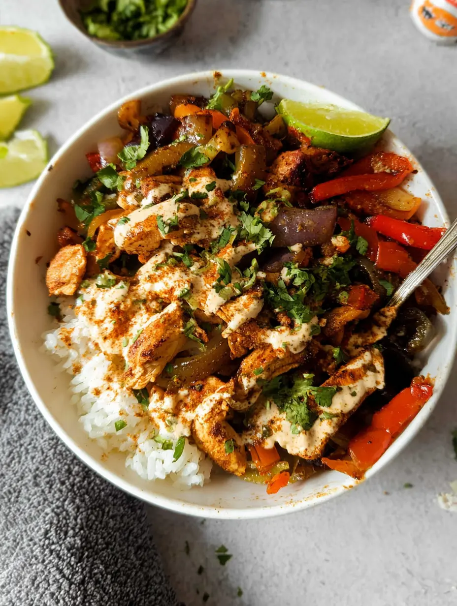 Chicken Fajita Bowl