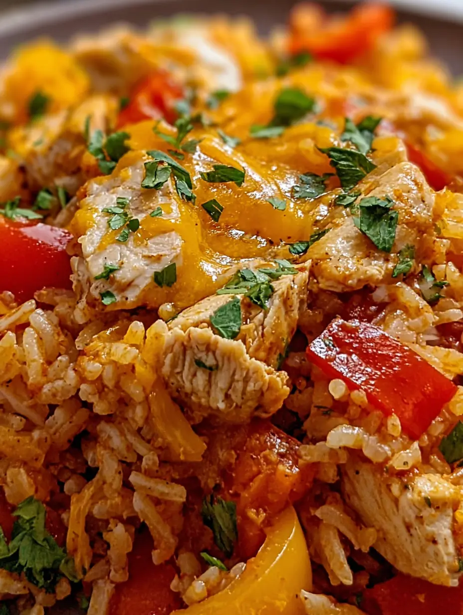 Chicken Fajita Casserole