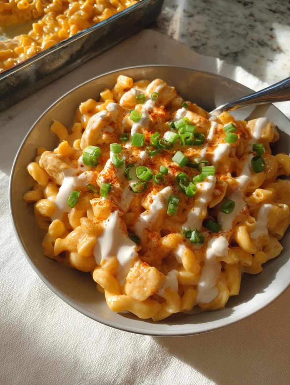 Chicken Mac and Cheese (High Protein)