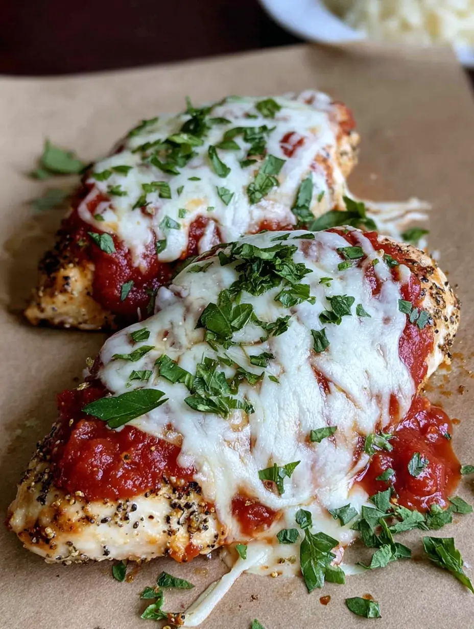 Chicken Parmesan (with Cottage Cheese)