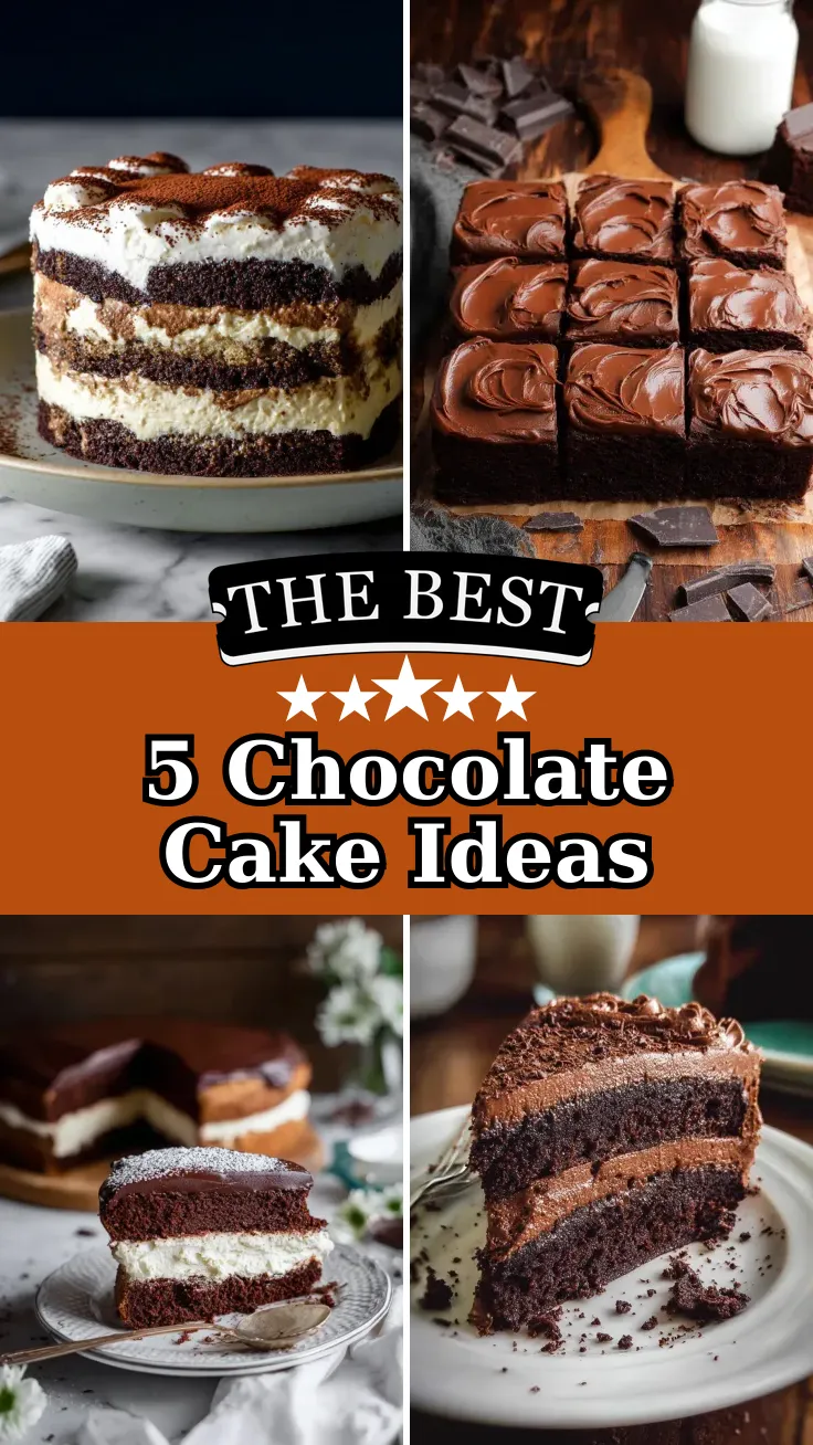5 Chocolate Cake Ideas for Every Celebration