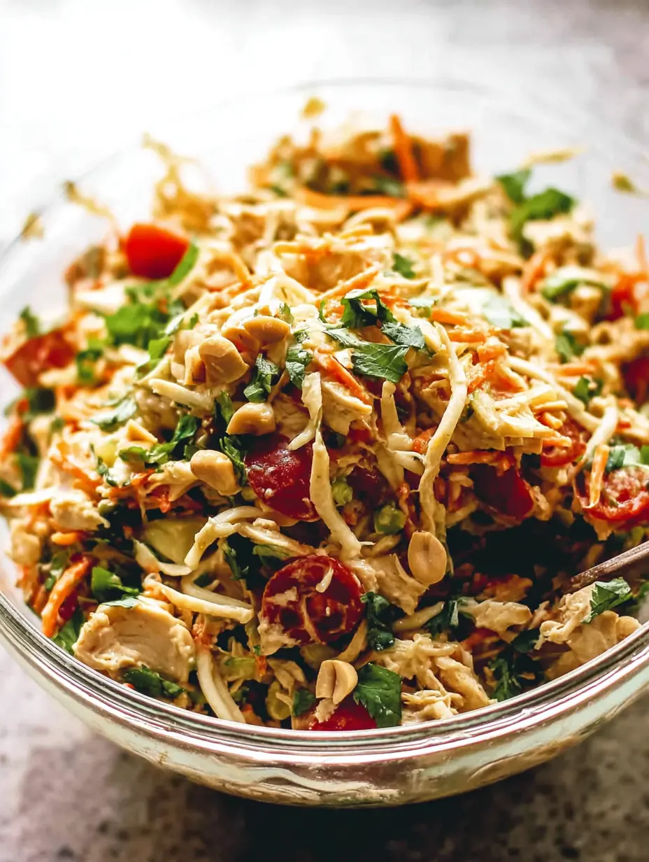 Chopped Thai-Inspired Chicken Salad