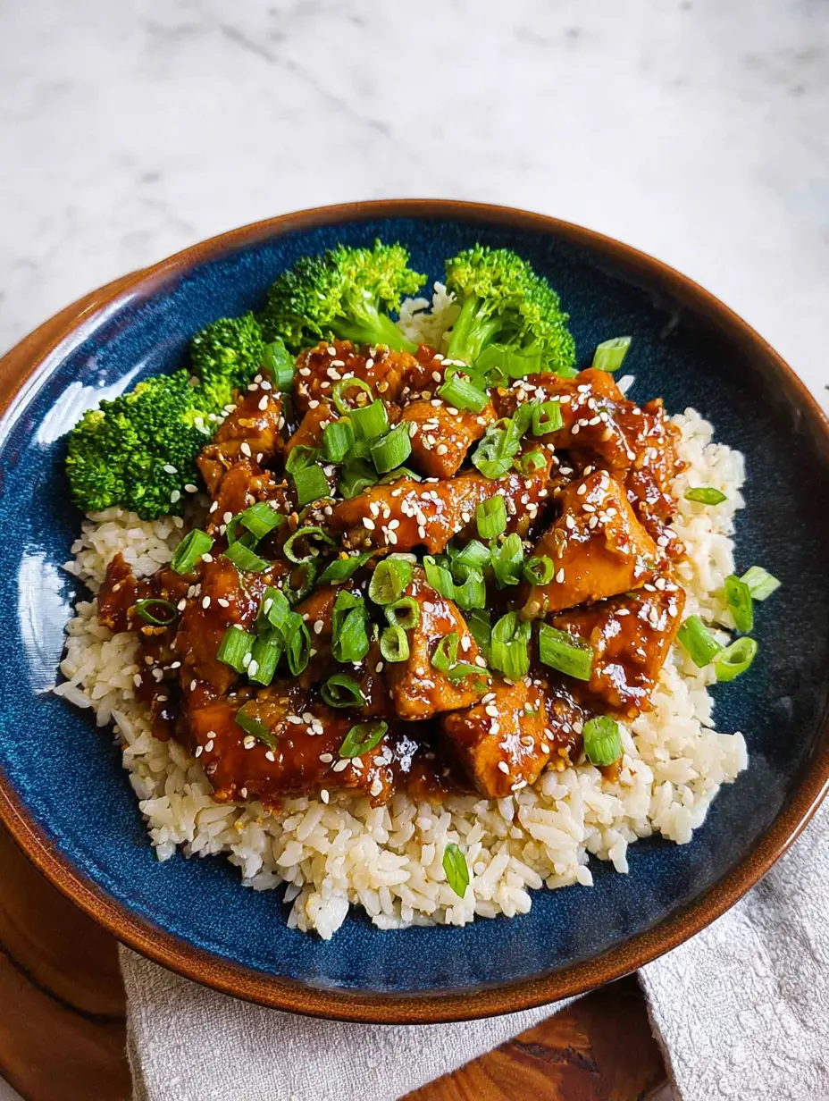 Crockpot Honey Garlic Chicken