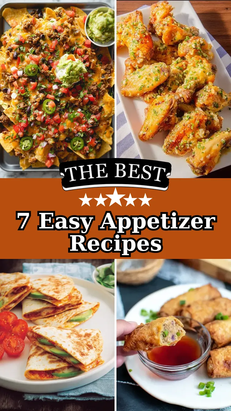 7 Easy Appetizer Recipes for Your Next Gathering