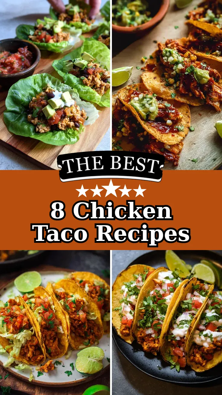8 Easy Chicken Taco Recipes for Every Night
