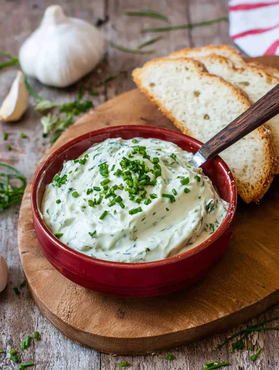 Garlic Herb Cream Cheese Dip
