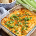 High Protein Buffalo Chicken Dip