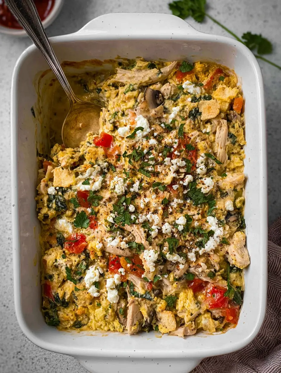 High Protein Chicken Casserole