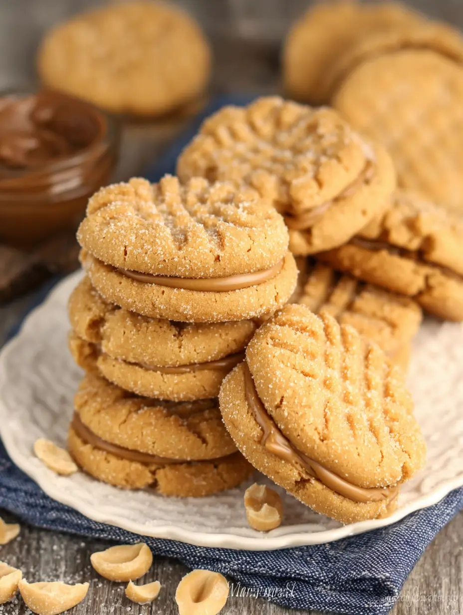 Homemade Nutter Butter Cookies