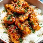 Honey Garlic Chicken Bowl
