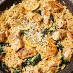 Lemon Chicken Orzo