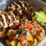 Loaded Potato Taco Bowls