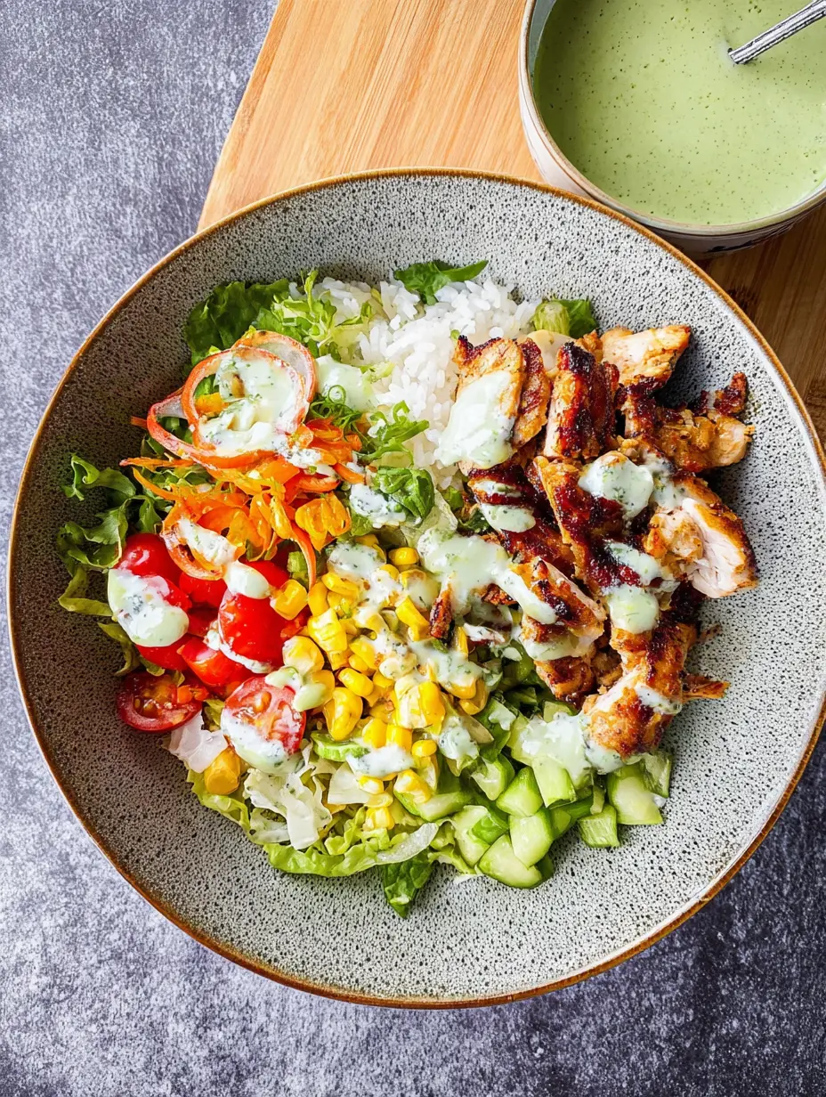 Low Calorie Chicken Rice Bowl