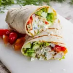 Mediterranean Chicken Wraps