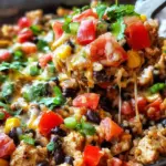 One-Pan Chicken Burrito Bowl (30 minutes)