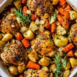 One Pan Chicken Veggie Bake