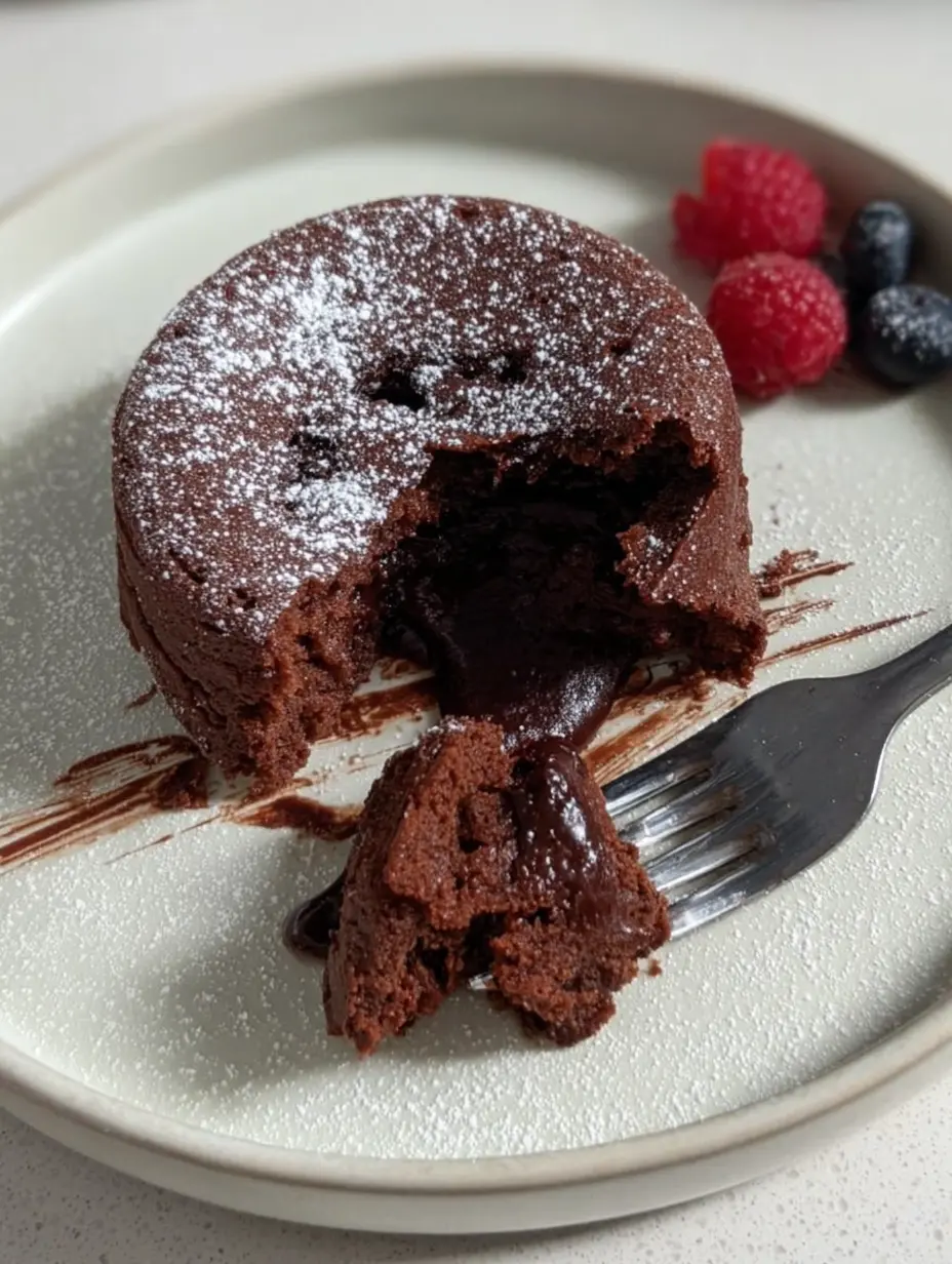 Protein Lava Cake
