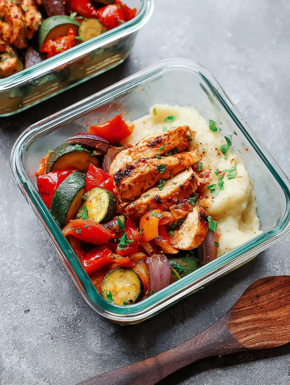 Spicy Chicken Meal Prep Bowl