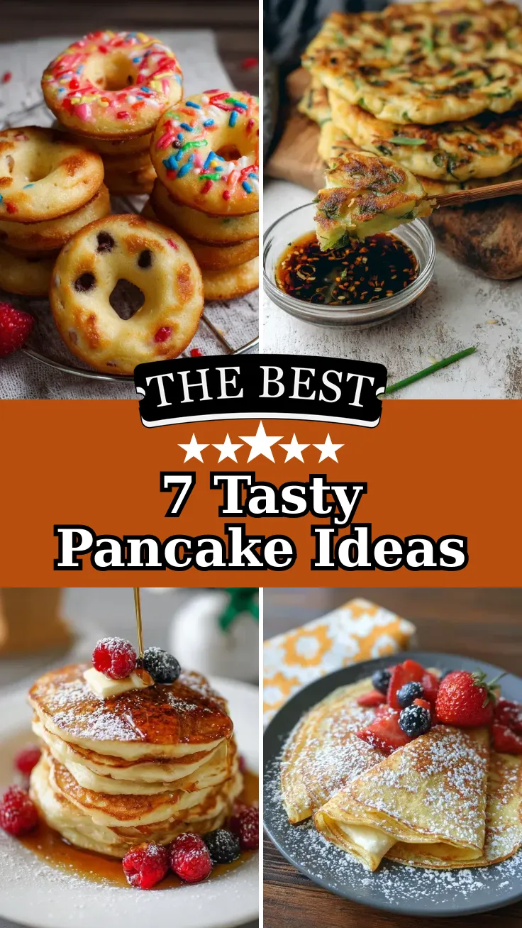 7 Tasty Pancakes and Aesthetic Food Ideas
