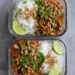 Teriyaki Ground Turkey Bowl