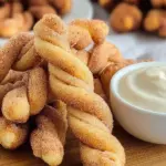 Air Fryer Cinnamon Sugar Twists