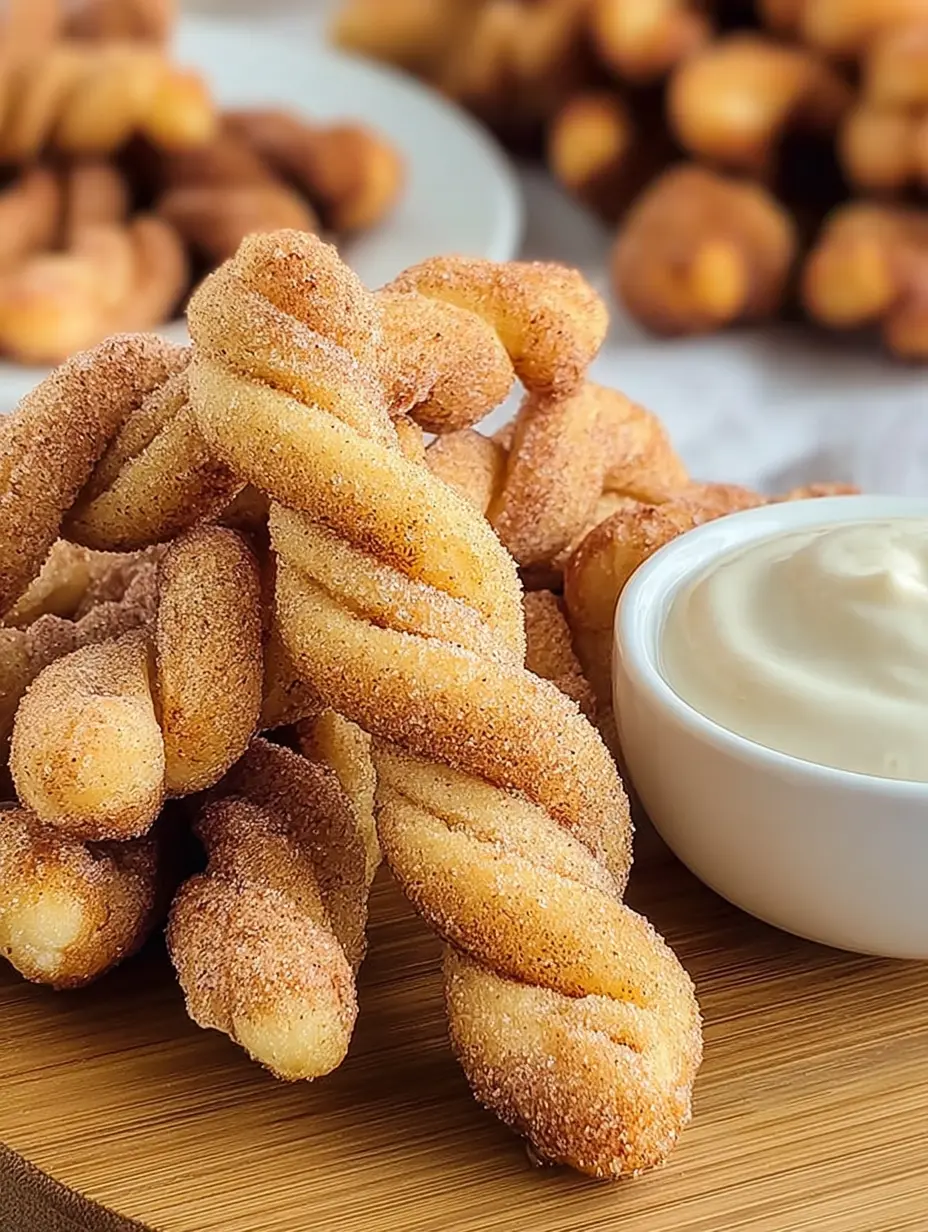 Air Fryer Cinnamon Sugar Twists