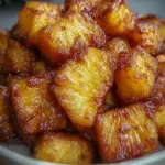 Air Fryer Pineapple Chunks