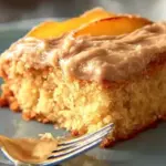 Brown Sugar Peach Cake