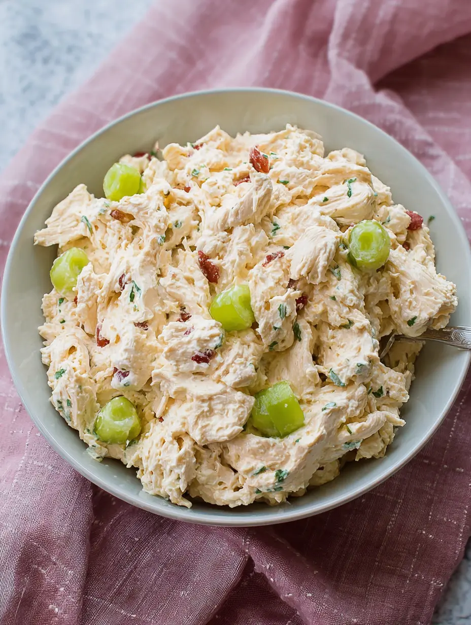 Chicken Salad with Cottage Cheese